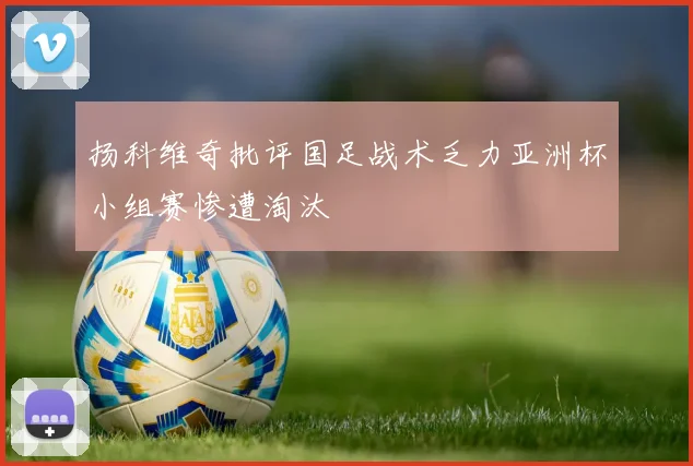扬科维奇批评国足战术乏力亚洲杯小组赛惨遭淘汰