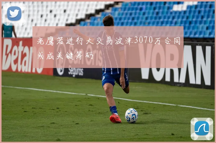 老鹰若进行大交易波津3070万合同或成关键筹码