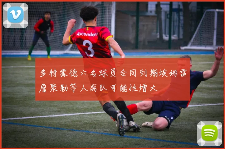多特蒙德六名球员合同到期埃姆雷詹聚勒等人离队可能性增大